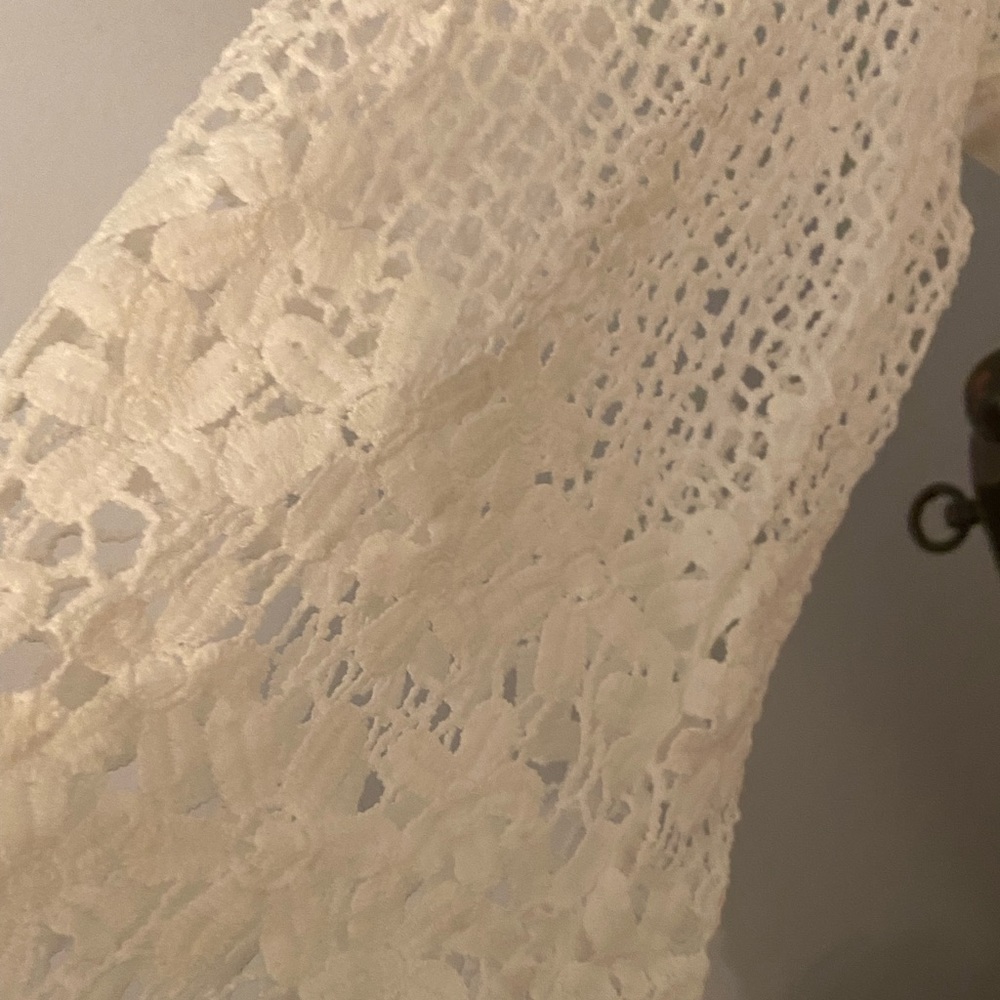 White cocktail dress